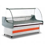 Heladera Batea 1,90 M. Vidrio Curvo CALABRO