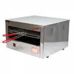 Tostador Carlitero Eléctrico Grande Acero Inoxidable ROA