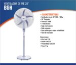 Ventilador de Pied 20" BGH - Image 2