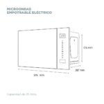 MICROONDAS EMPOTRABLE TST SMART STEEL - Image 2
